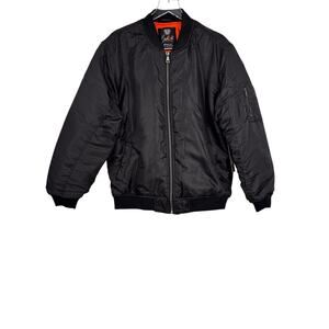 Switch Remarkable bomber jacket men's M quilted utility streetwear black NEW